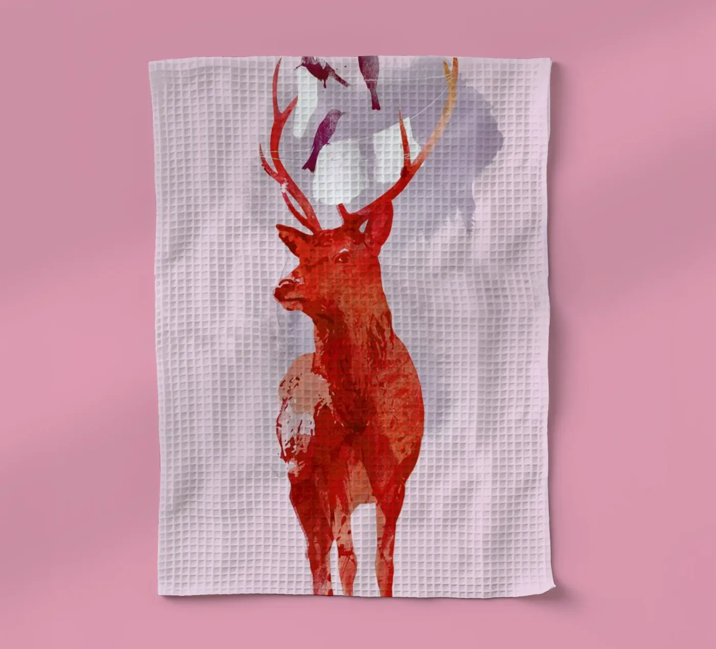 Useless deer Geschirrtuch von Róbert Farkas