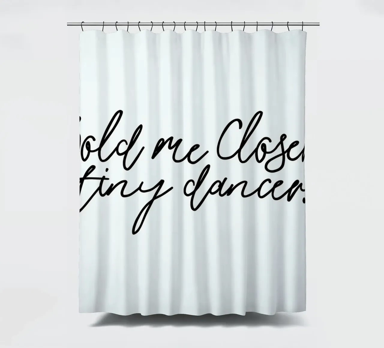 Hold Me Closer tiny dancer - song lyrics Elton john tenda da doccia da Honeymoon Hotel