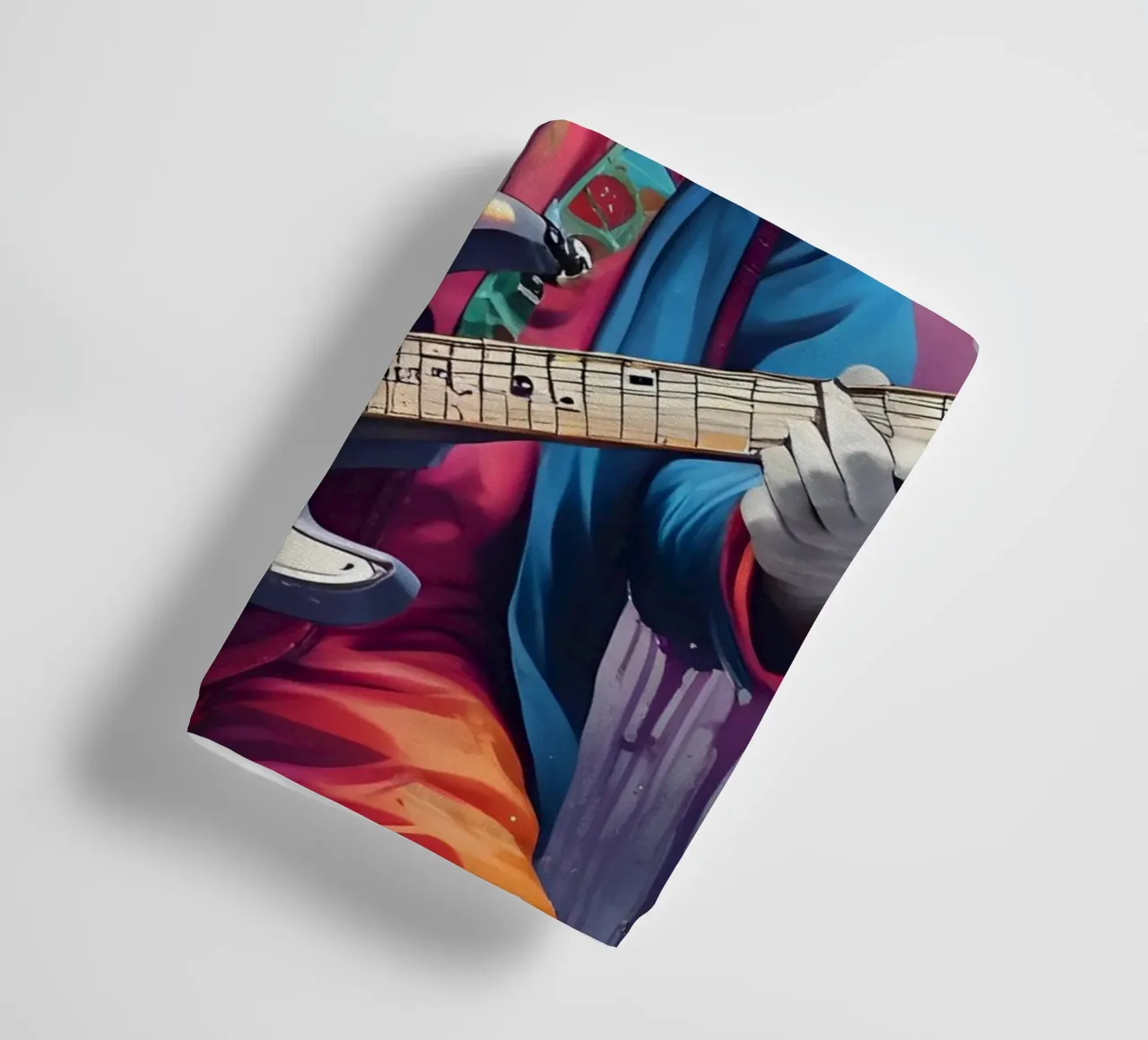 Lama suona la chitarra asciugamano da bagno da MakArena