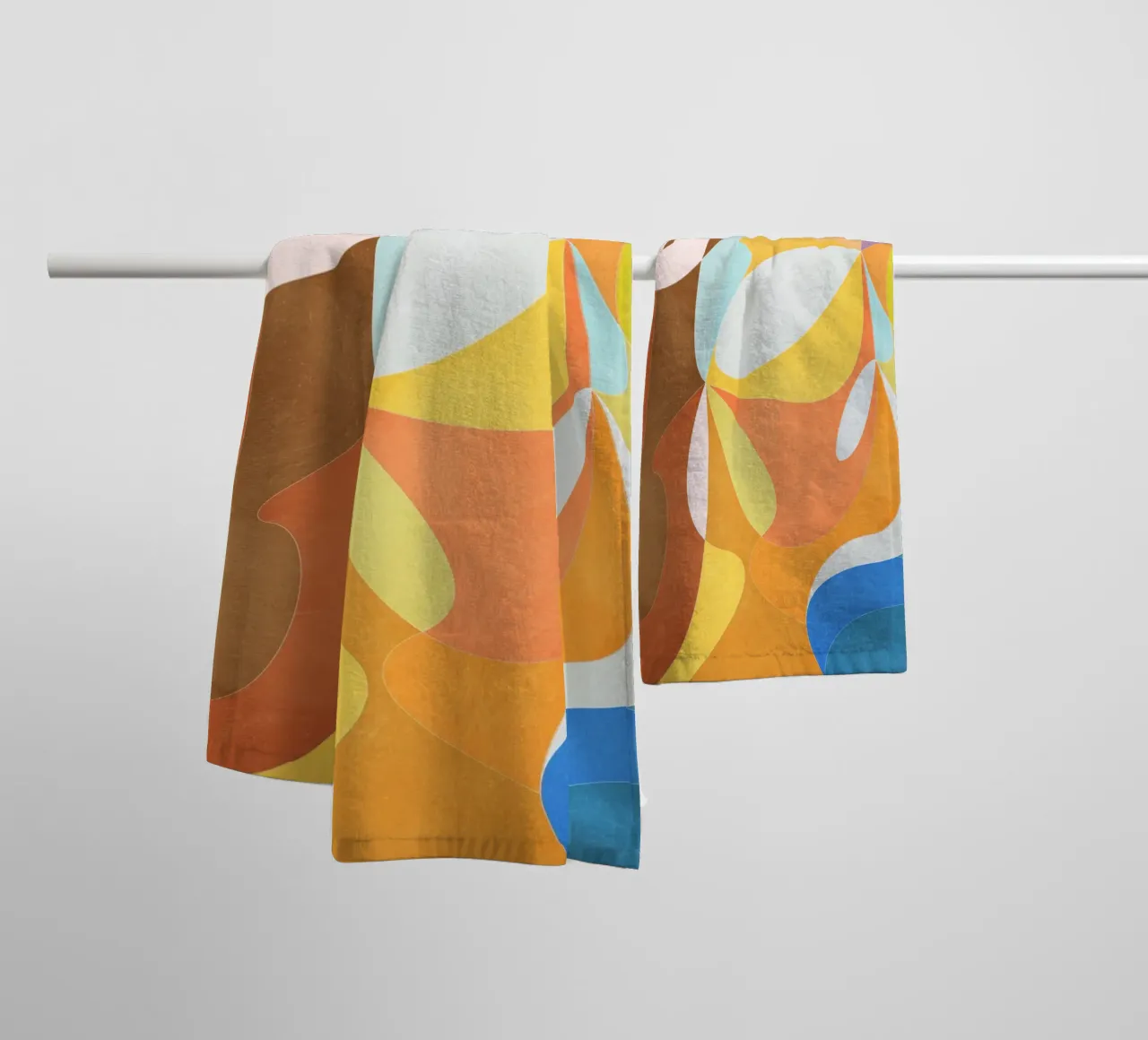 Rendimi felice asciugamano da bagno da lovely lines