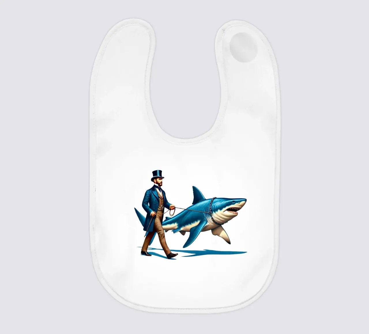 Walking the Shark bavaglino da Art Unleashed