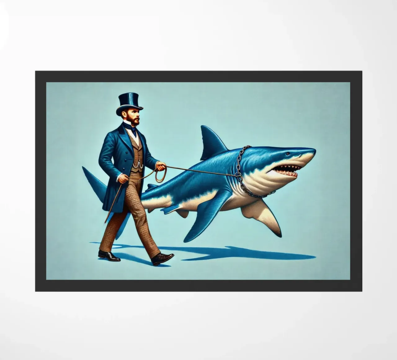 Walking the Shark zerbino da Art Unleashed