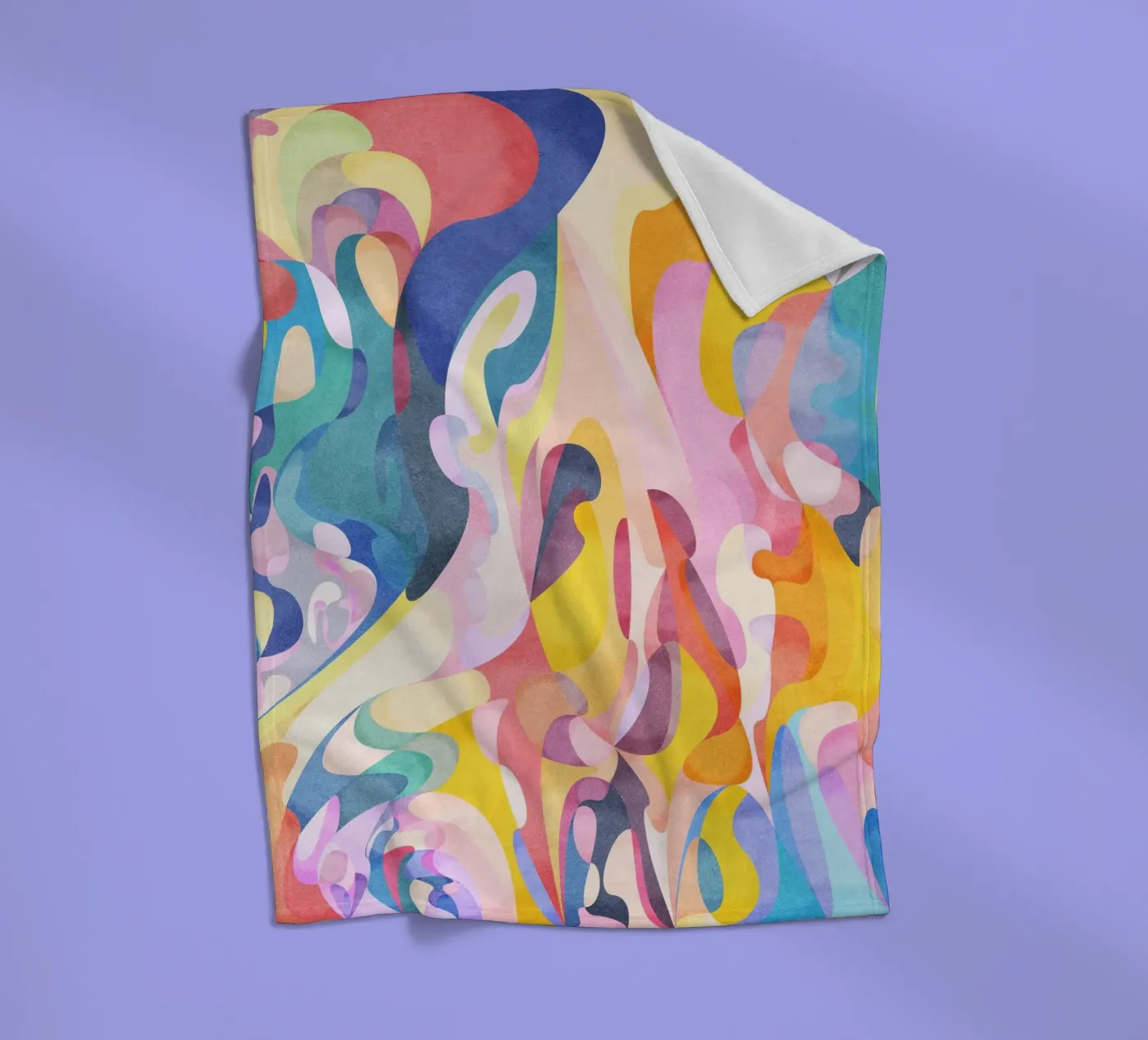 The Love Fleecedecke von Abstract Joy