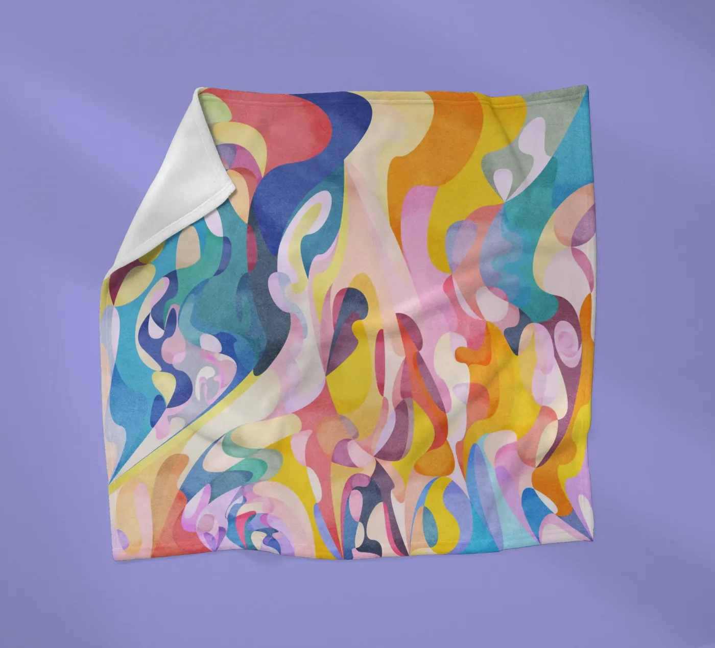 The Love Fleecedecke von Abstract Joy