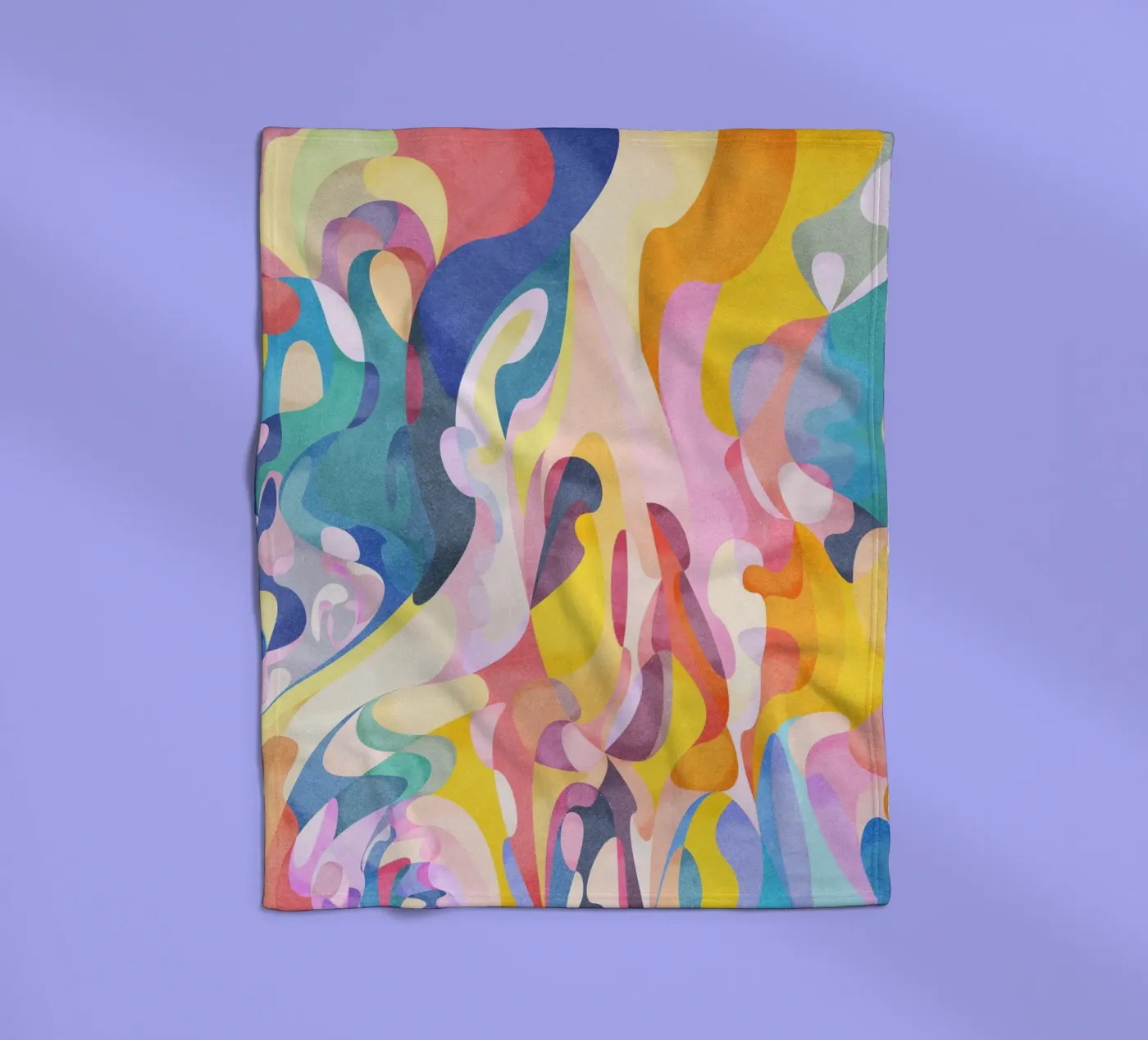 The Love Fleecedecke von Abstract Joy