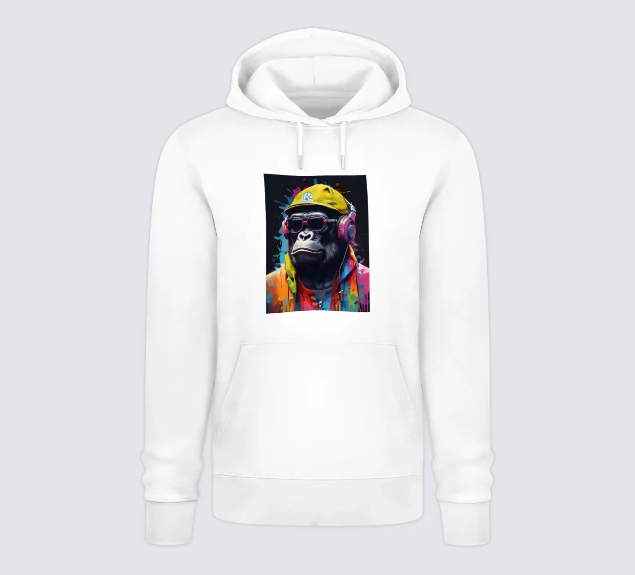 Gorilla in cuffia felpa con cappuccio da MakArena