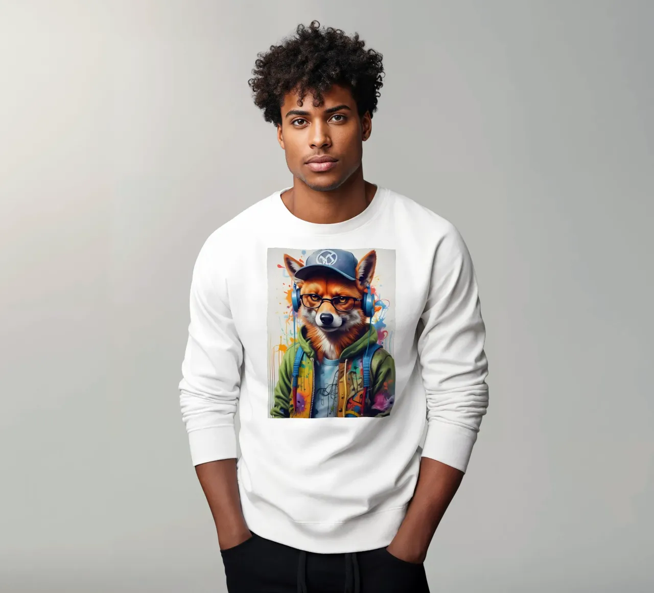 Foxy in cuffia felpa da MakArena