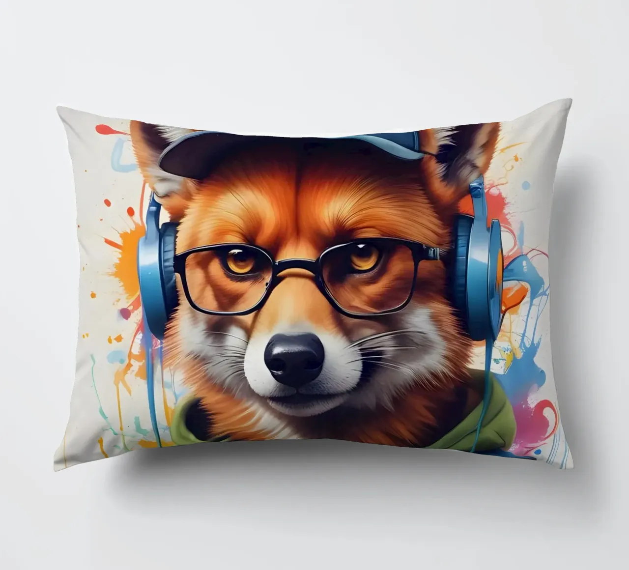 Foxy in cuffia cuscino da MakArena
