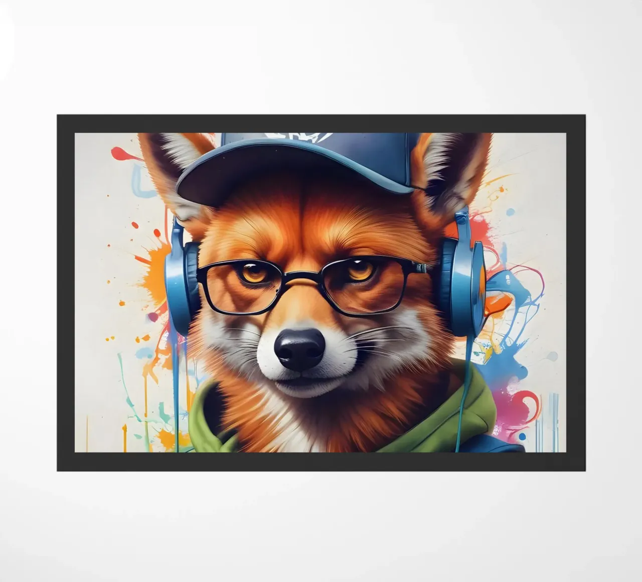 Foxy in cuffia zerbino da MakArena