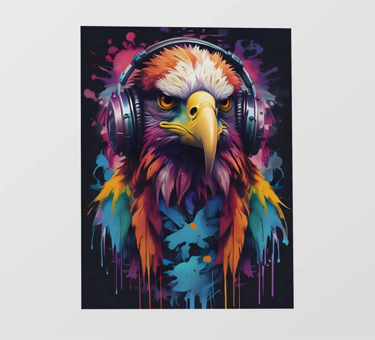 Aquila in cuffia telo in pvc da MakArena