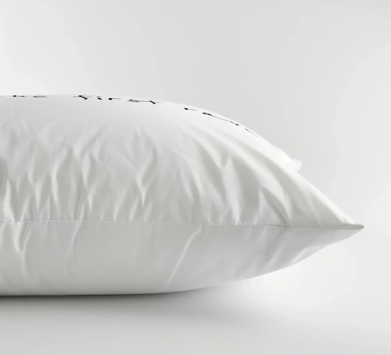 Life begins at the first rave decorative cushion by B Art