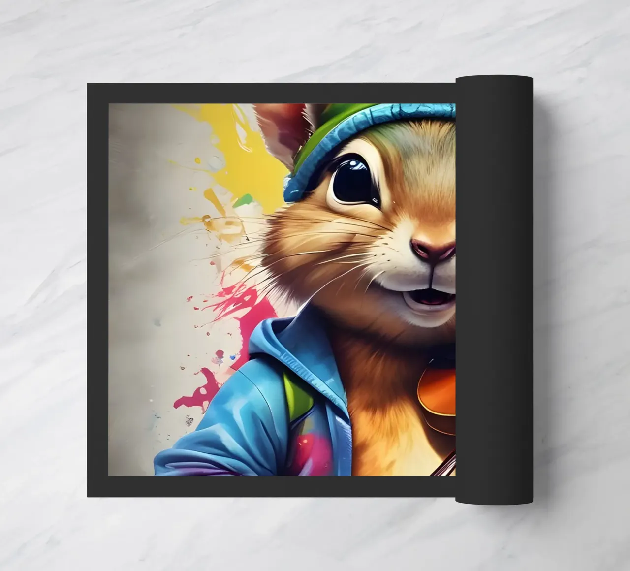 Chipmunk suona il violino zerbino da MakArena