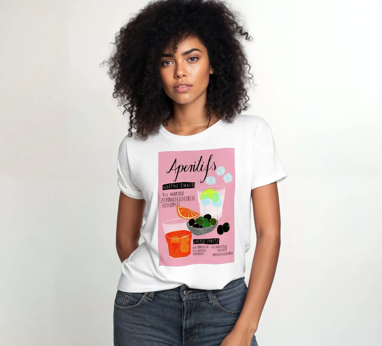 Aperitif t-shirt da donna da Eva Wünsch