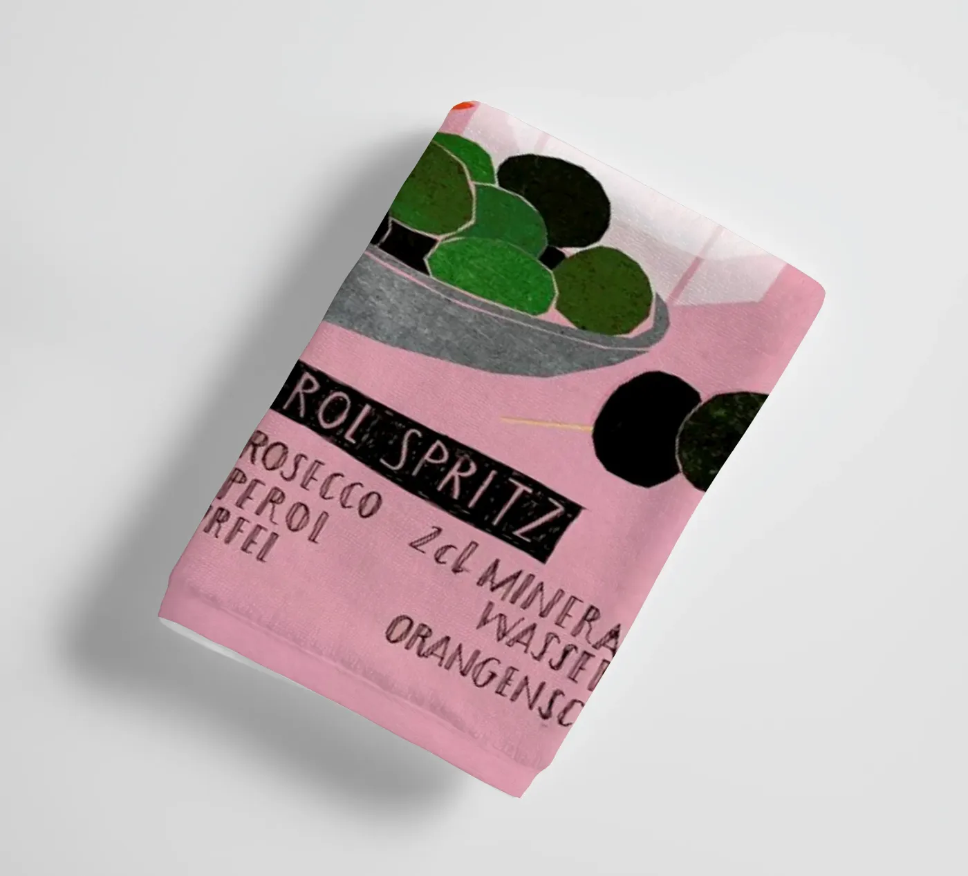 Aperitif badhanddoek van Eva Wünsch