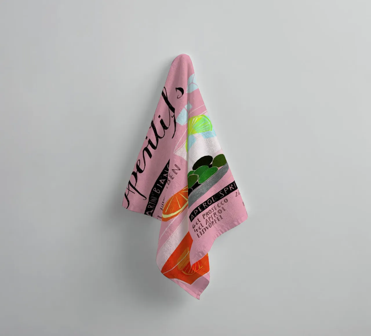 Aperitif towel by Eva Wünsch
