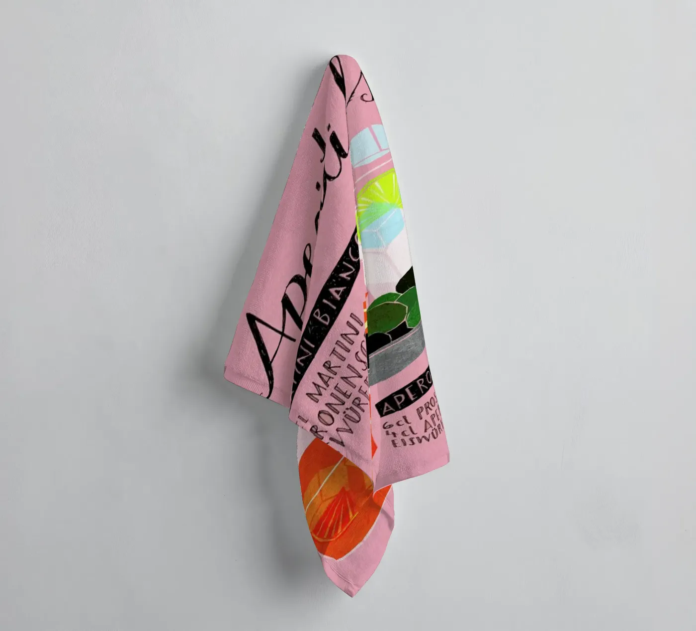 Aperitif badhanddoek van Eva Wünsch