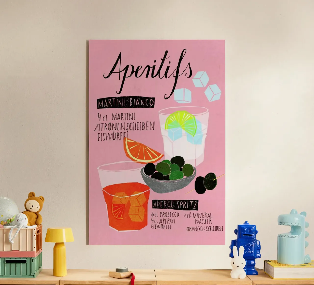 Aperitif plexiglass da Eva Wünsch