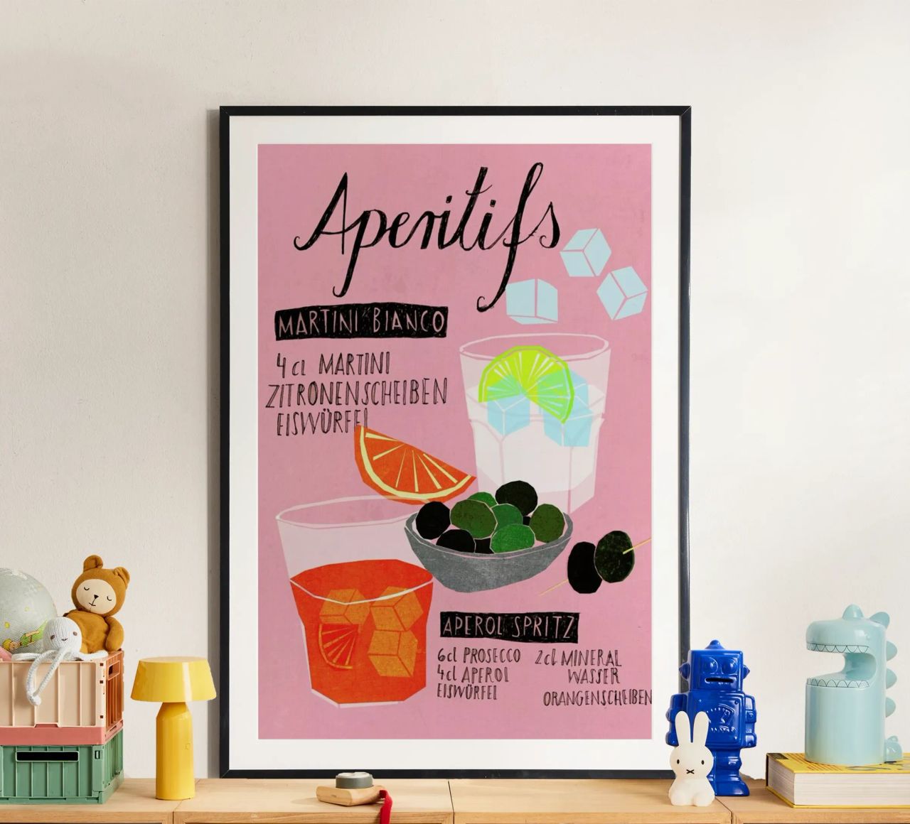 Aperitif Poster von Eva Wünsch