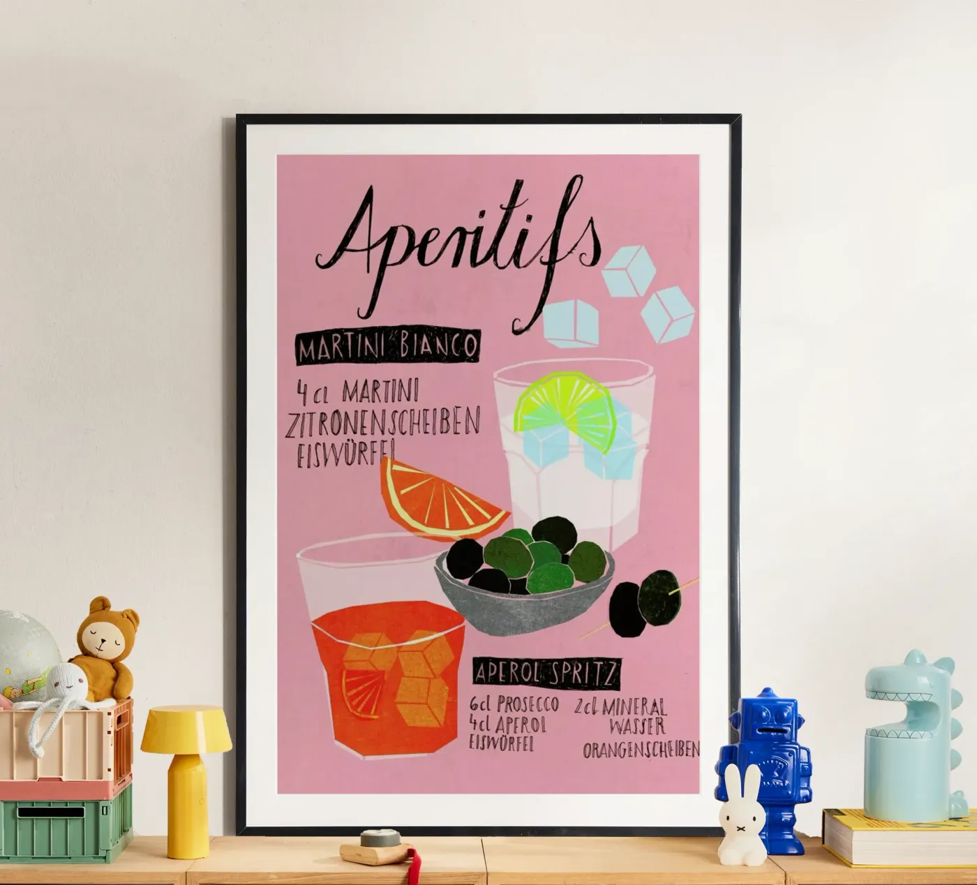 Aperitif poster by Eva Wünsch