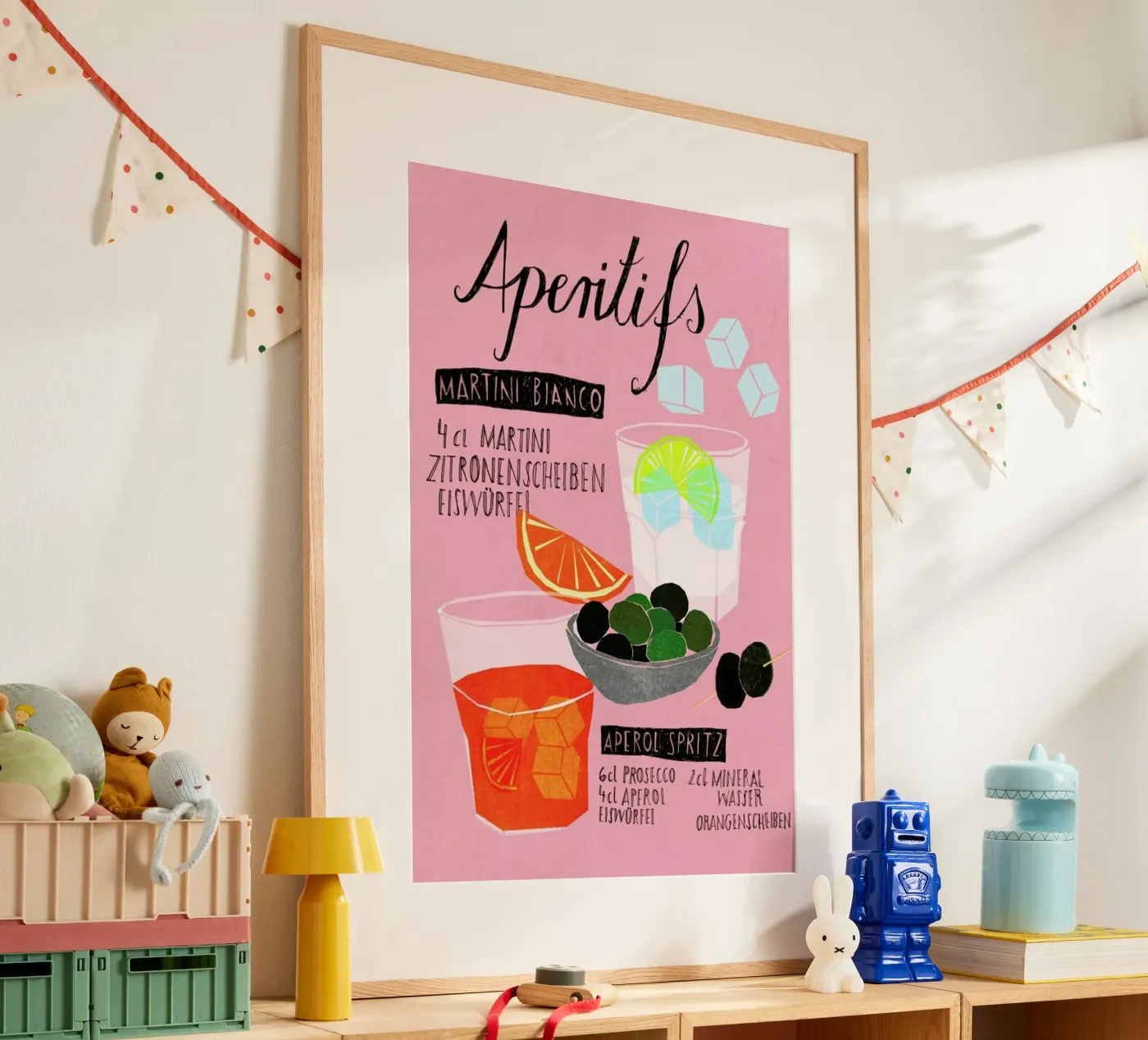Aperitif poster by Eva Wünsch