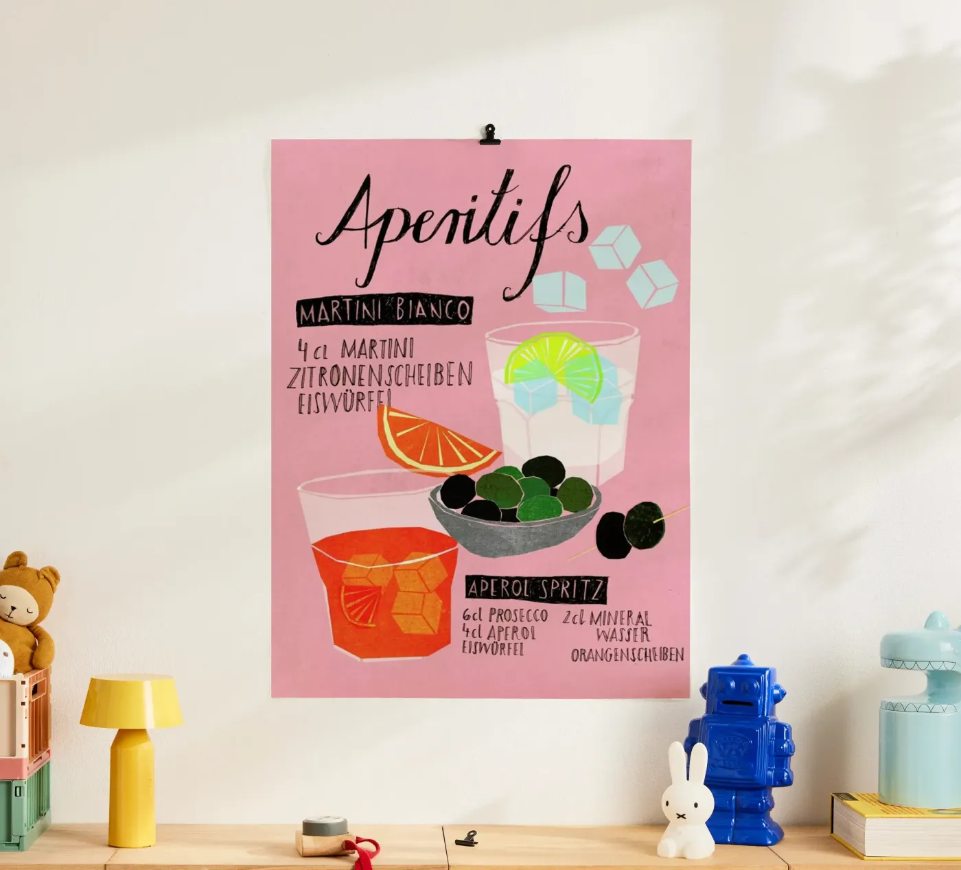 Aperitif poster by Eva Wünsch