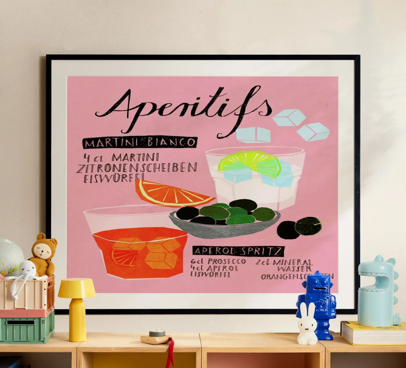 Aperitif poster by Eva Wünsch