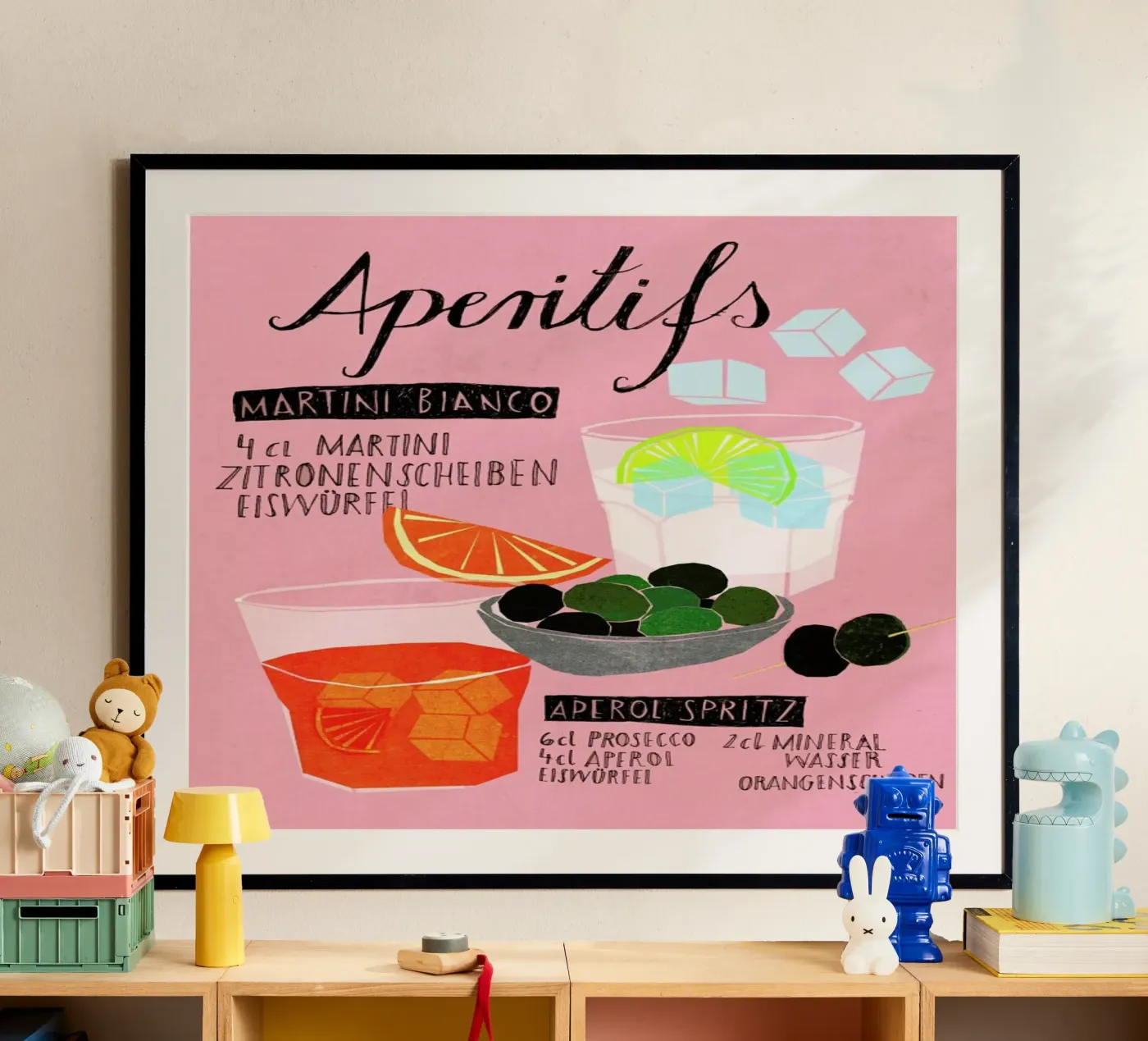 Aperitif poster da Eva Wünsch