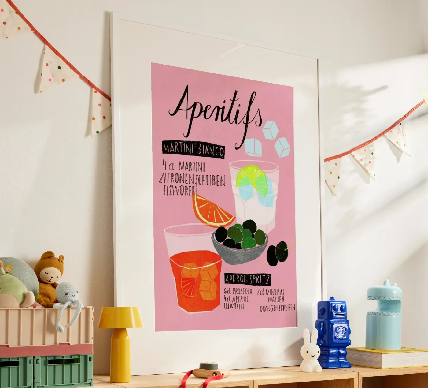 Aperitif poster by Eva Wünsch