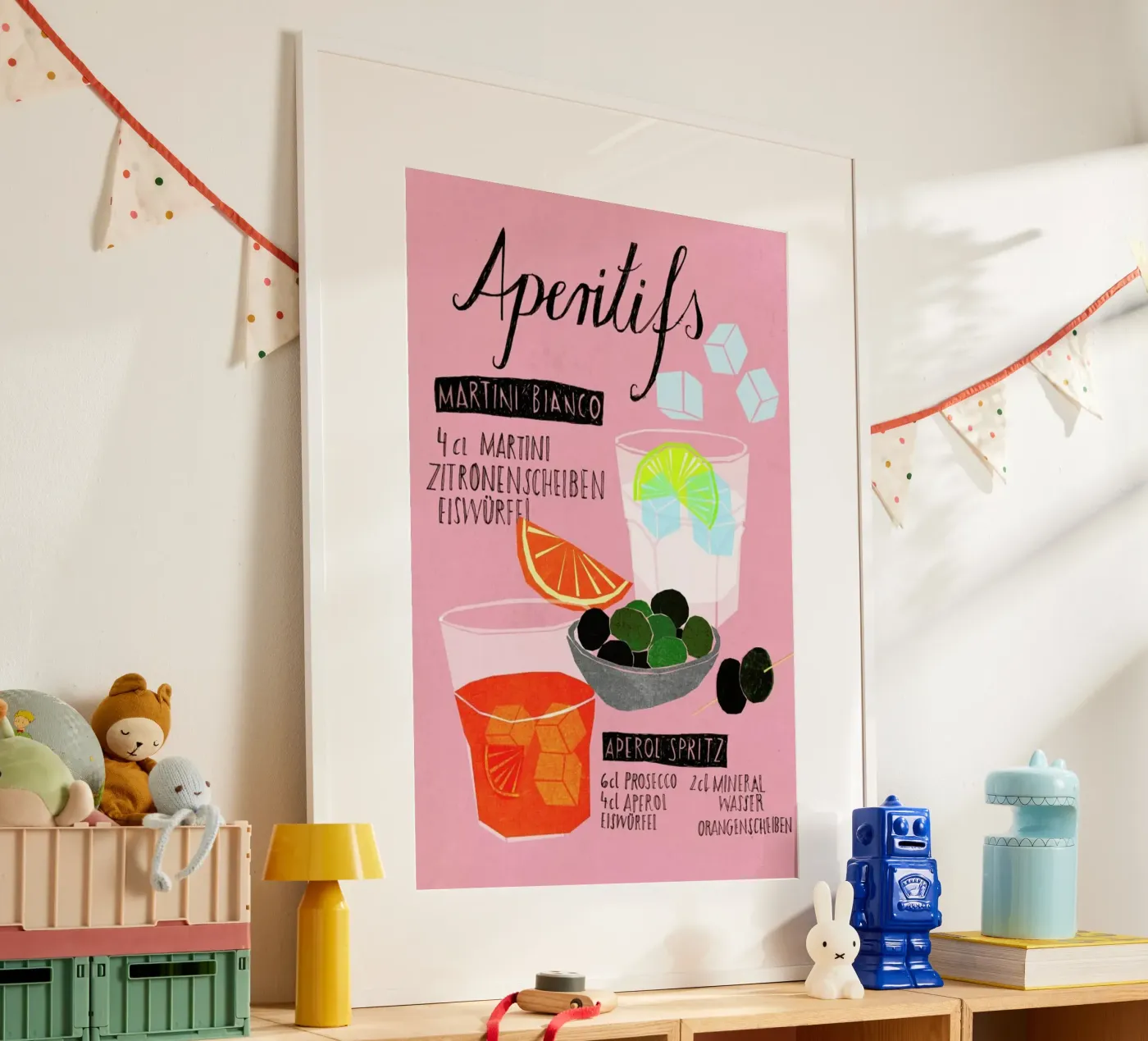 Aperitif poster da Eva Wünsch