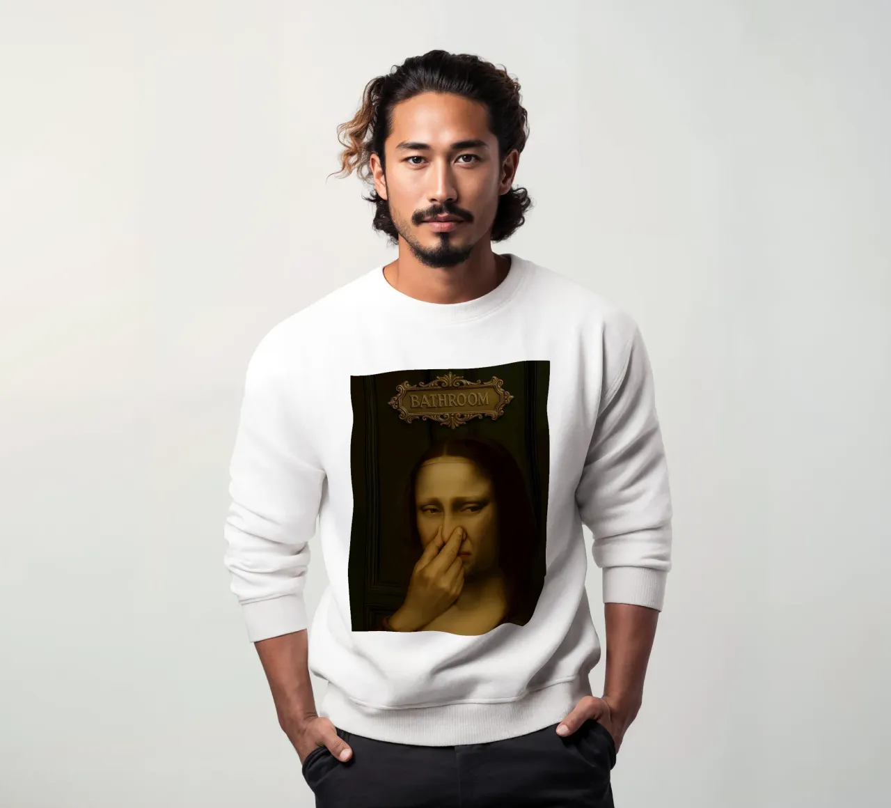 WC MONA LISA PER IL BAGNO felpa da ARTOMATIC