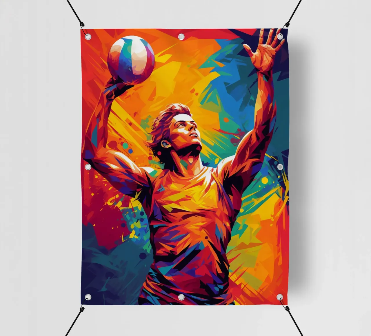 Volleyball Colorful telo in pvc da Mateo