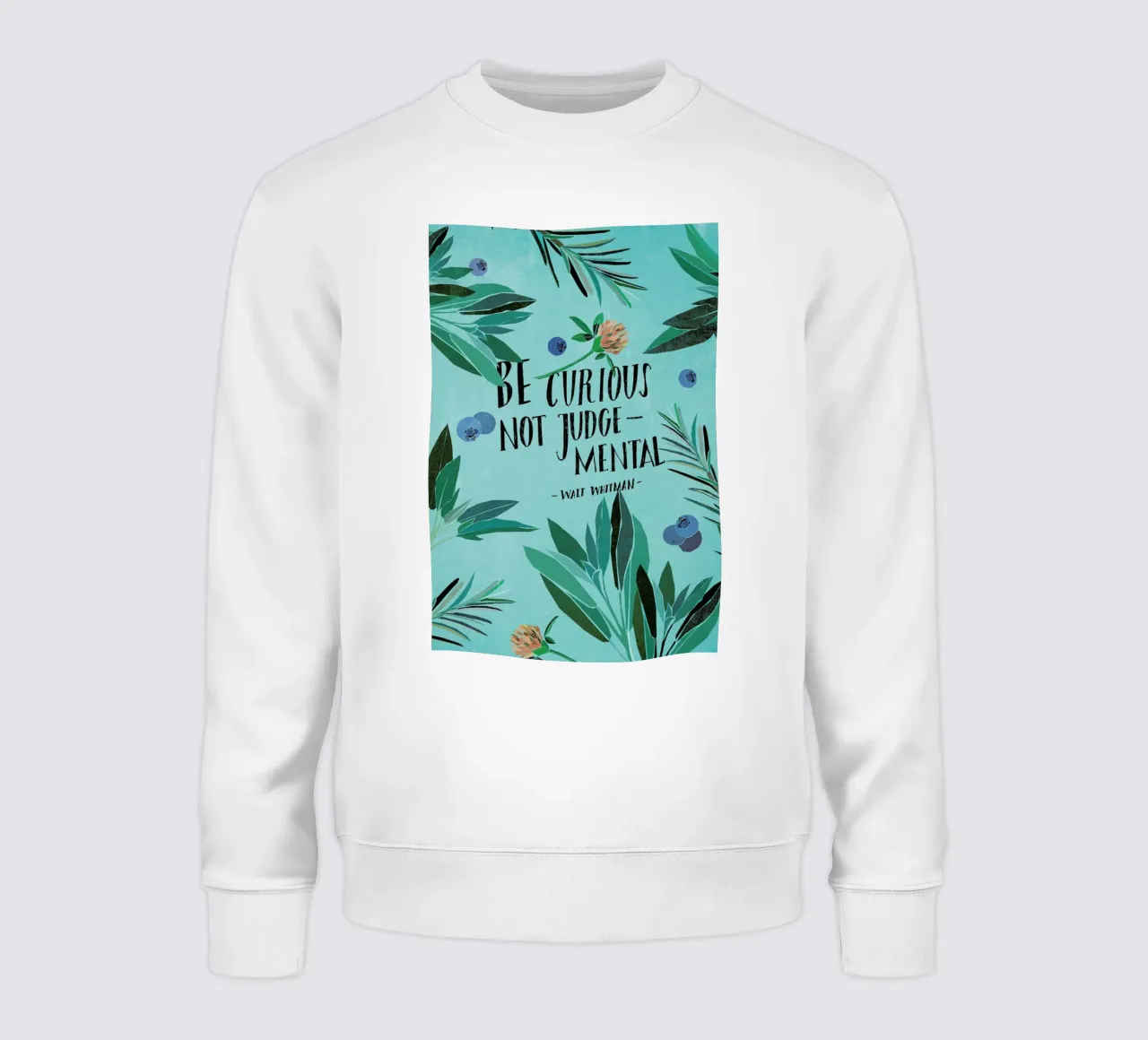 Be Curious sweatshirt van Eva Wünsch
