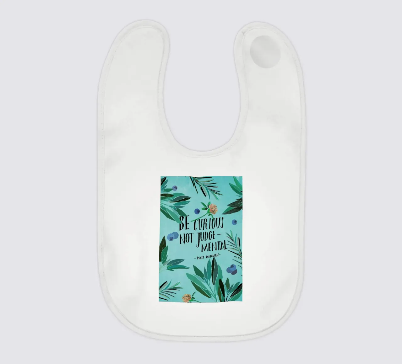 Be Curious bavaglino da Eva Wünsch