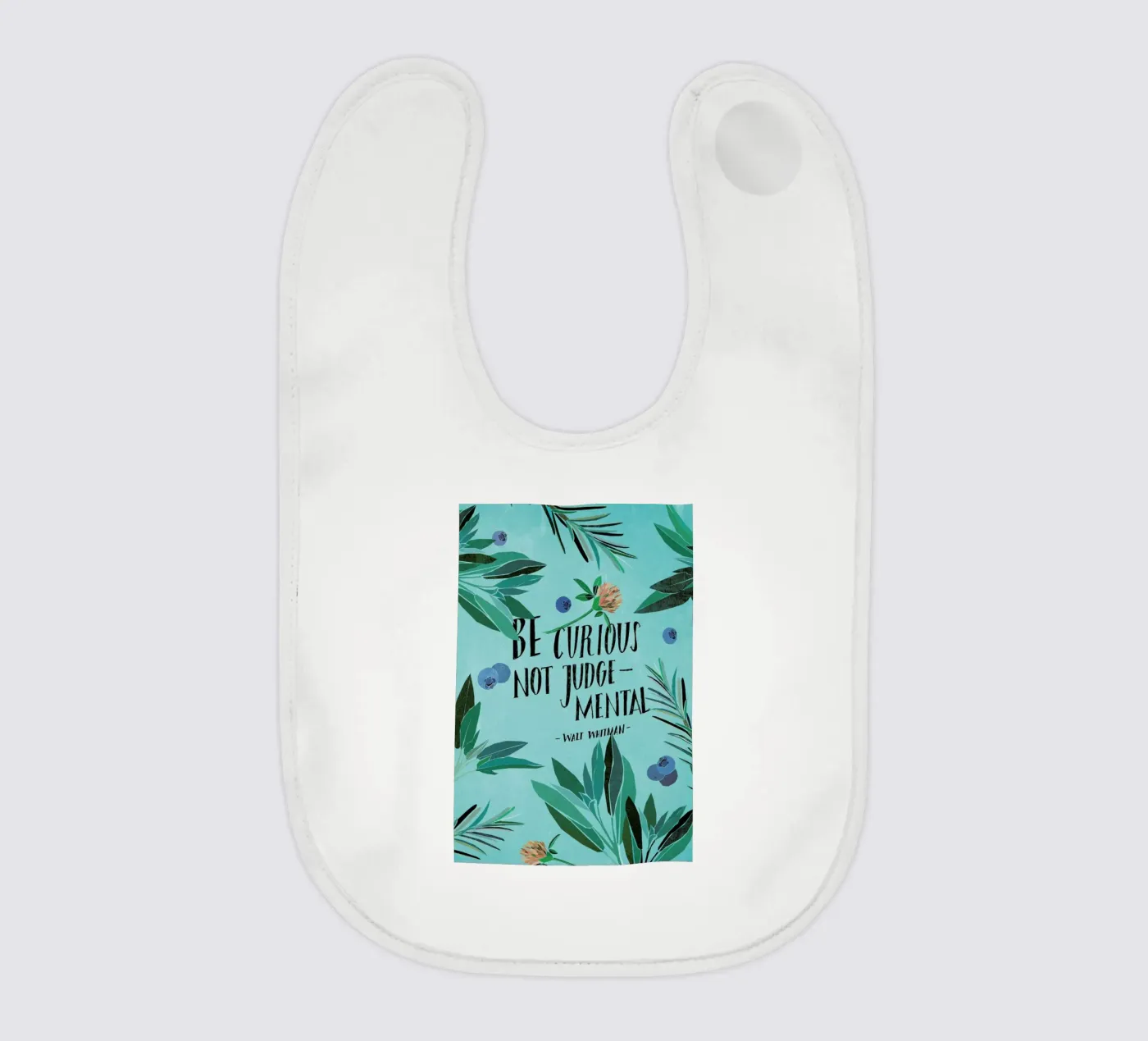 Be Curious bavaglino da Eva Wünsch