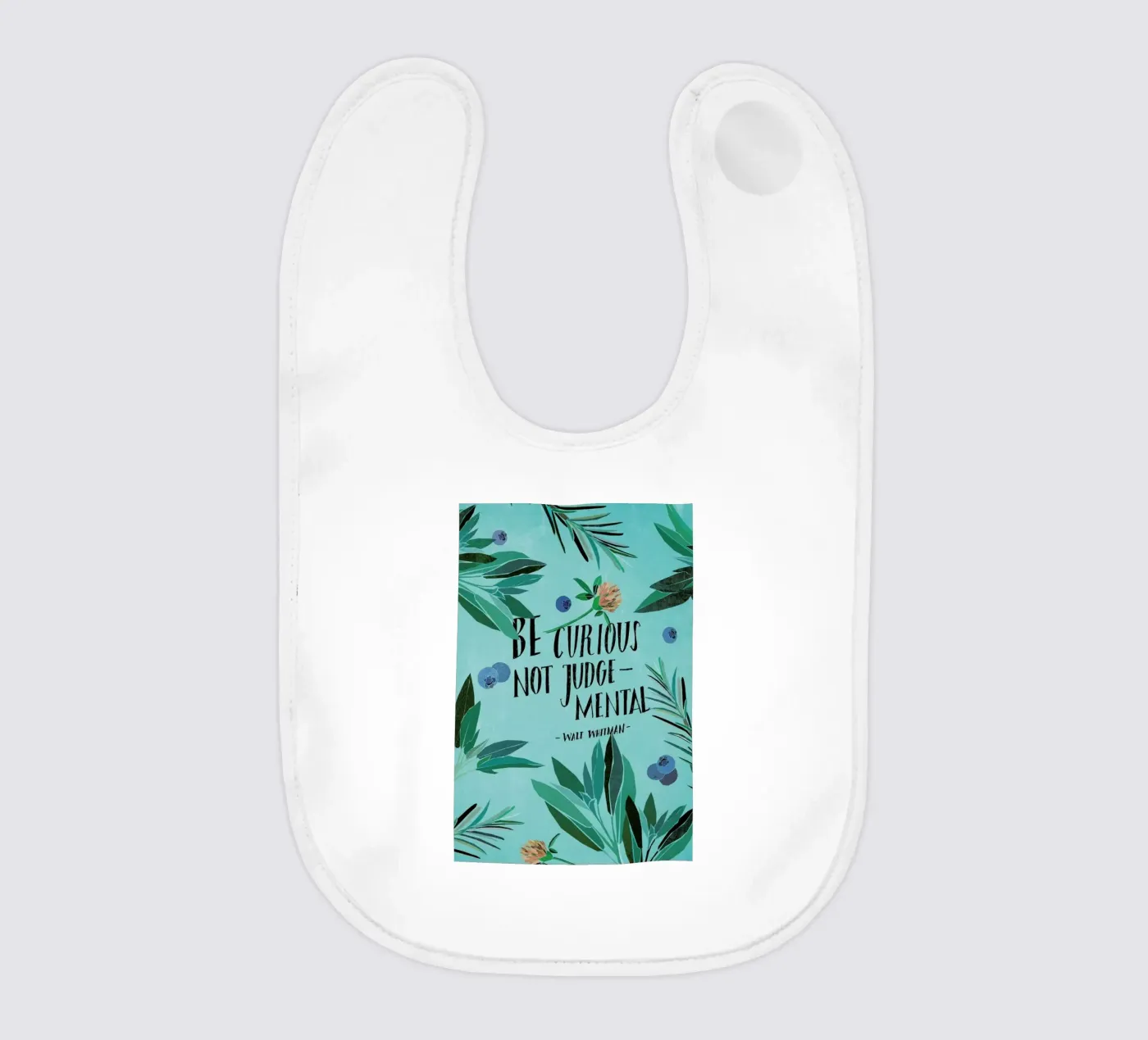 Be Curious bavaglino da Eva Wünsch