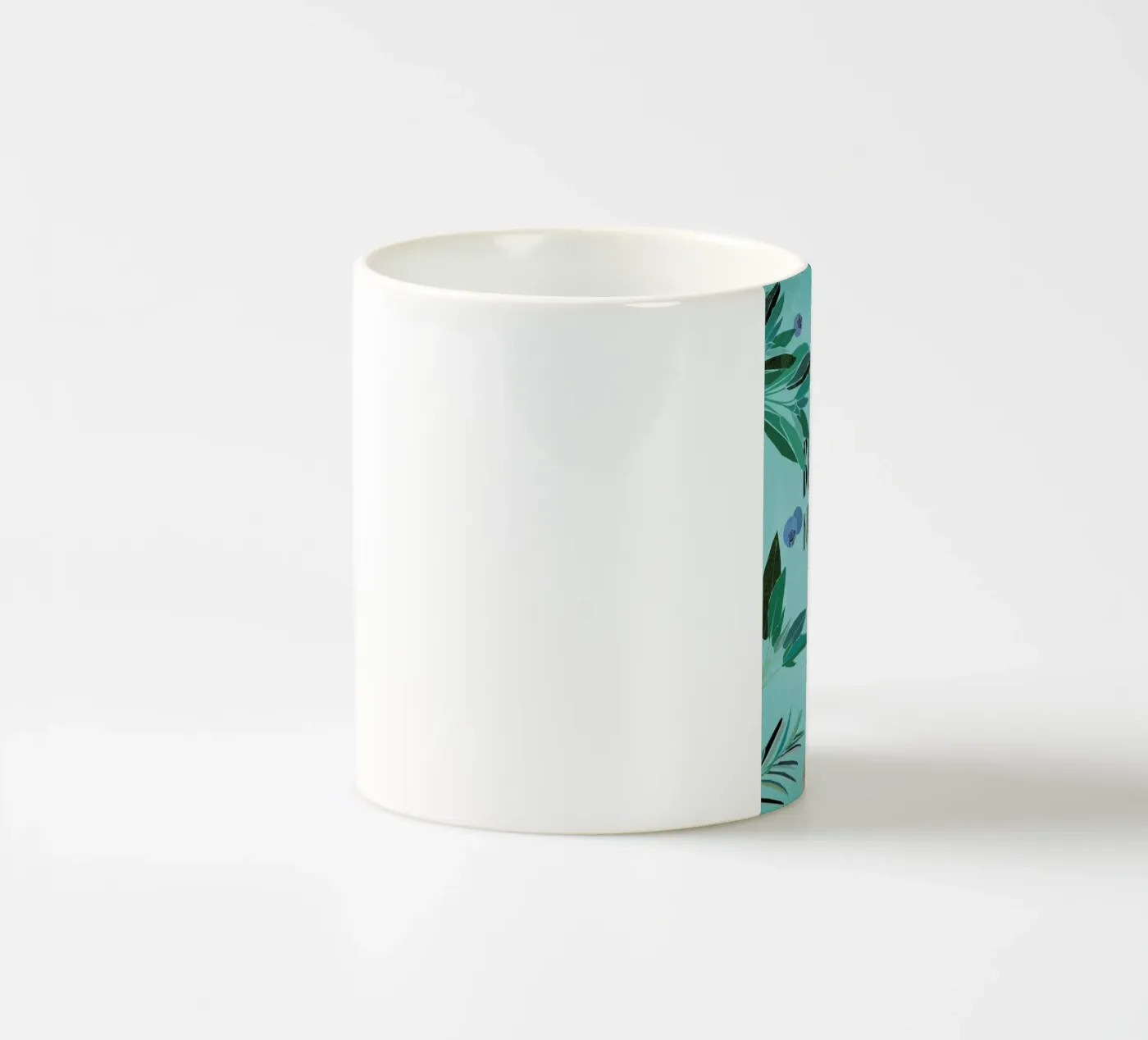 Be Curious ceramic mug by Eva Wünsch