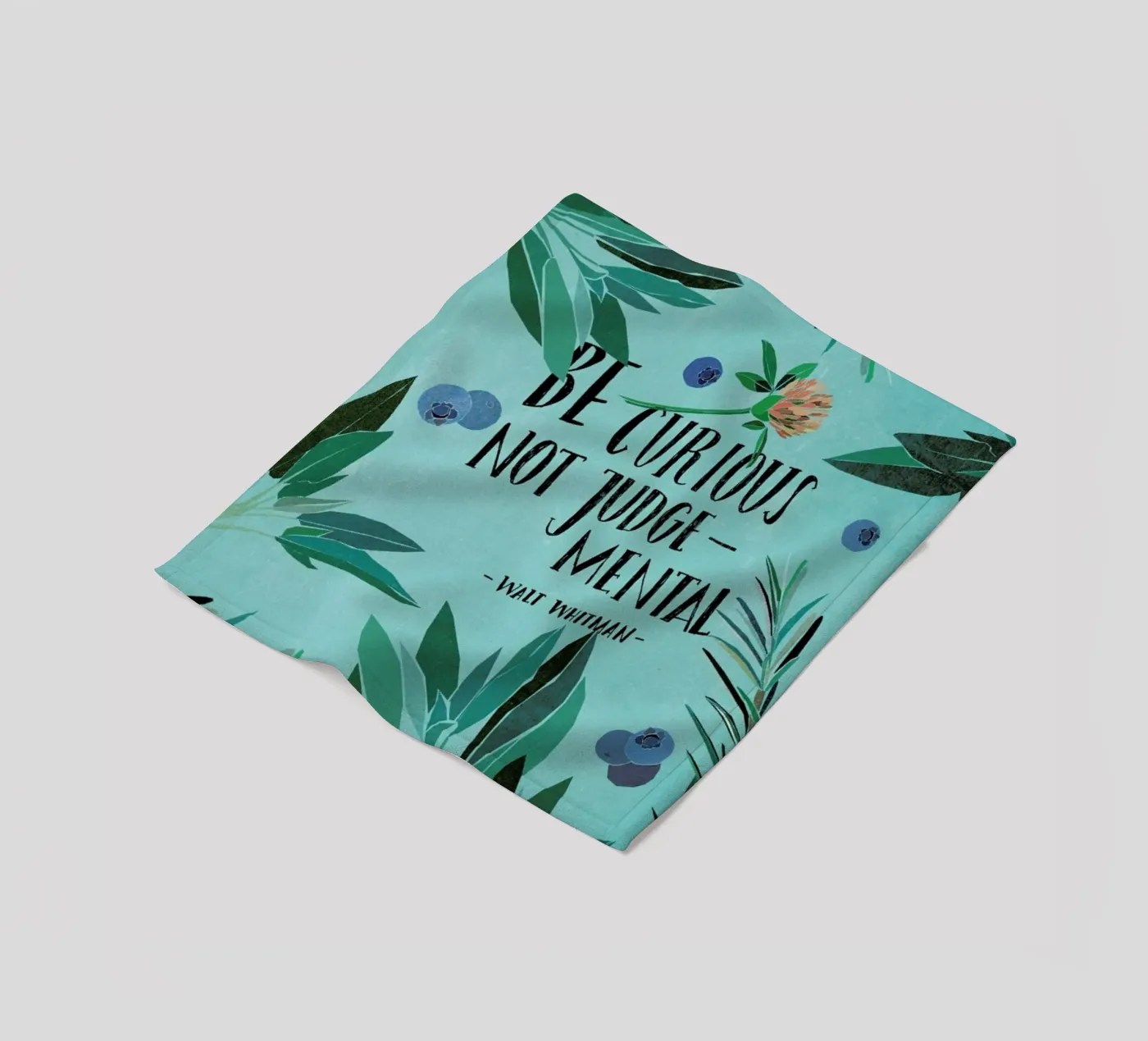 Be Curious fleecedeken van Eva Wünsch