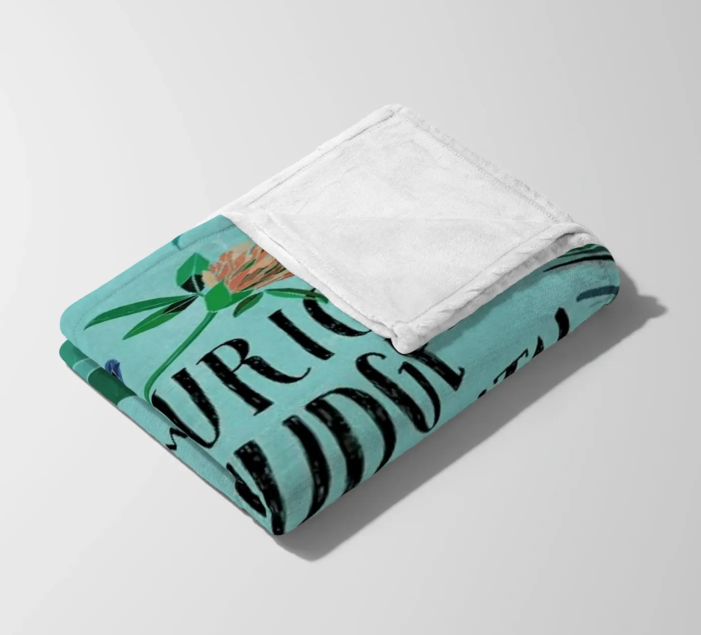 Be Curious fleecedeken van Eva Wünsch