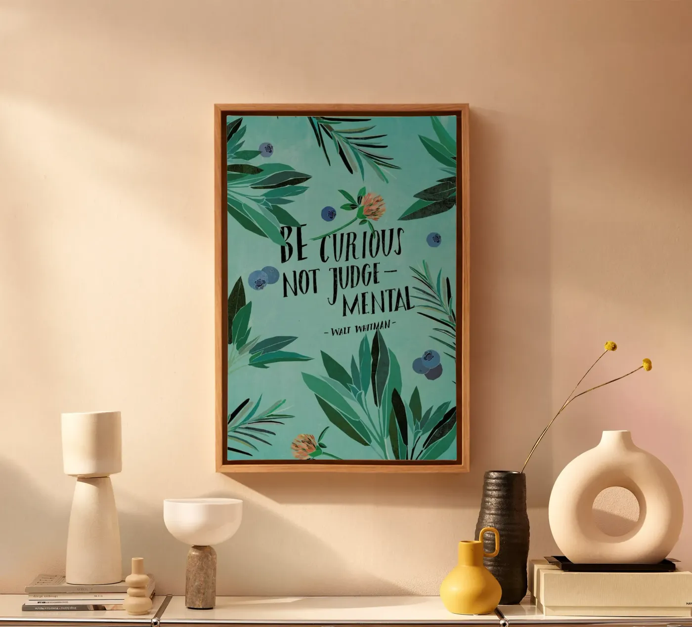 Be Curious tela da Eva Wünsch