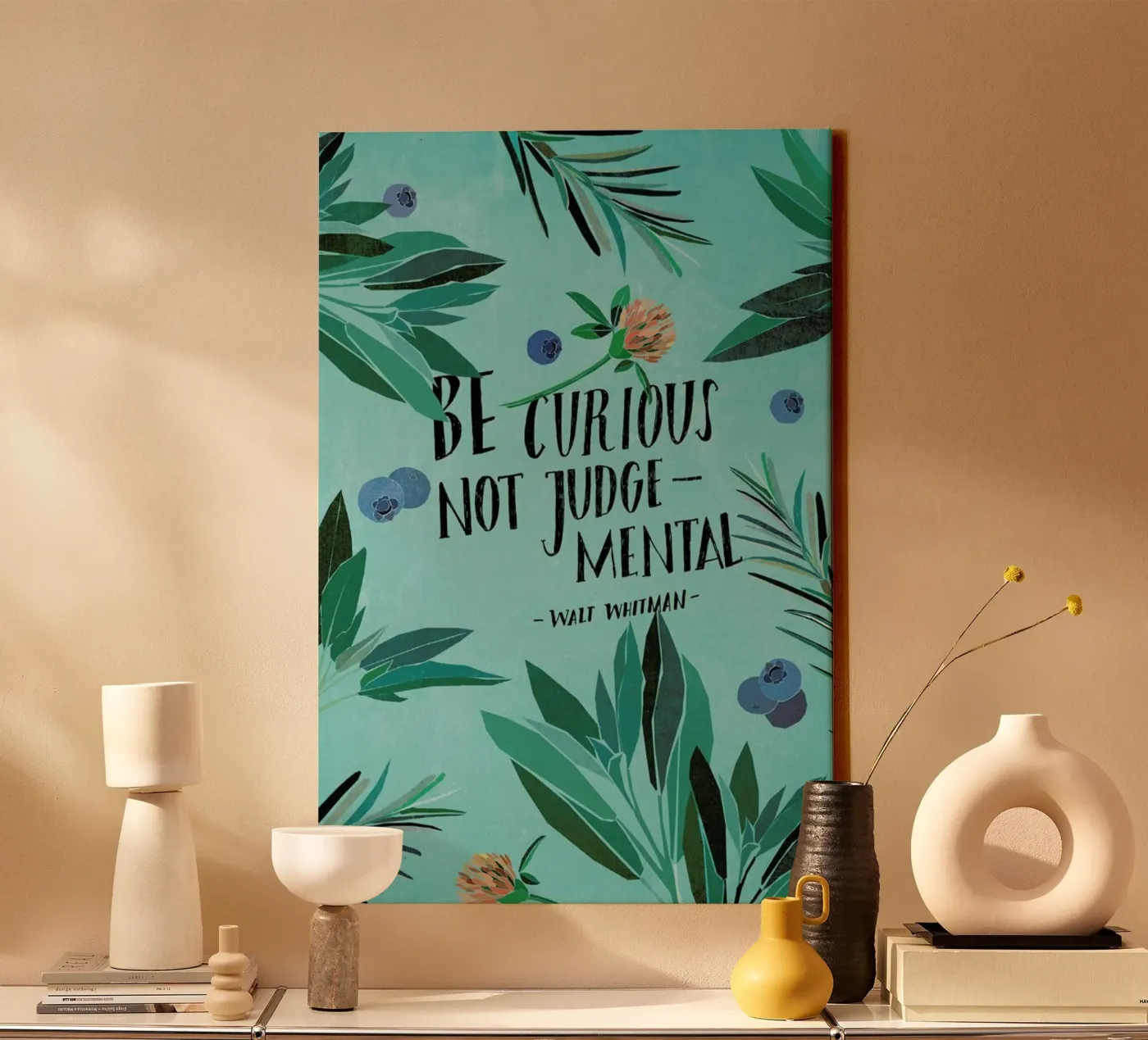 Be Curious tela da Eva Wünsch