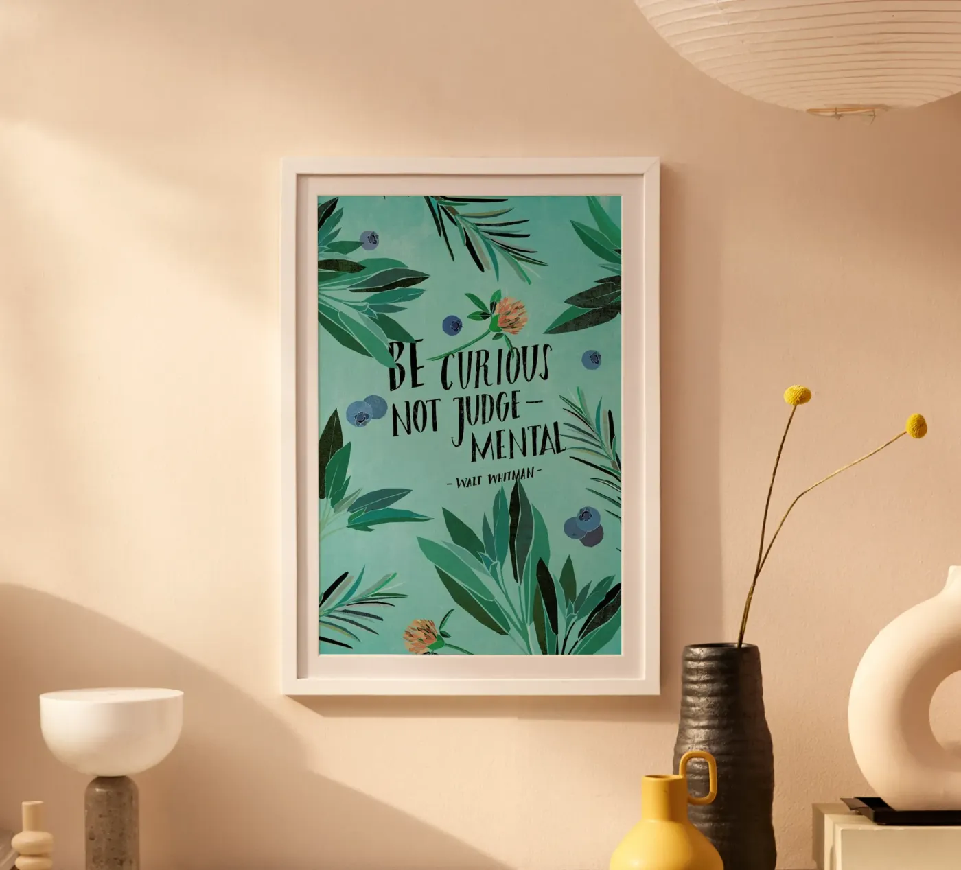 Be Curious poster van Eva Wünsch
