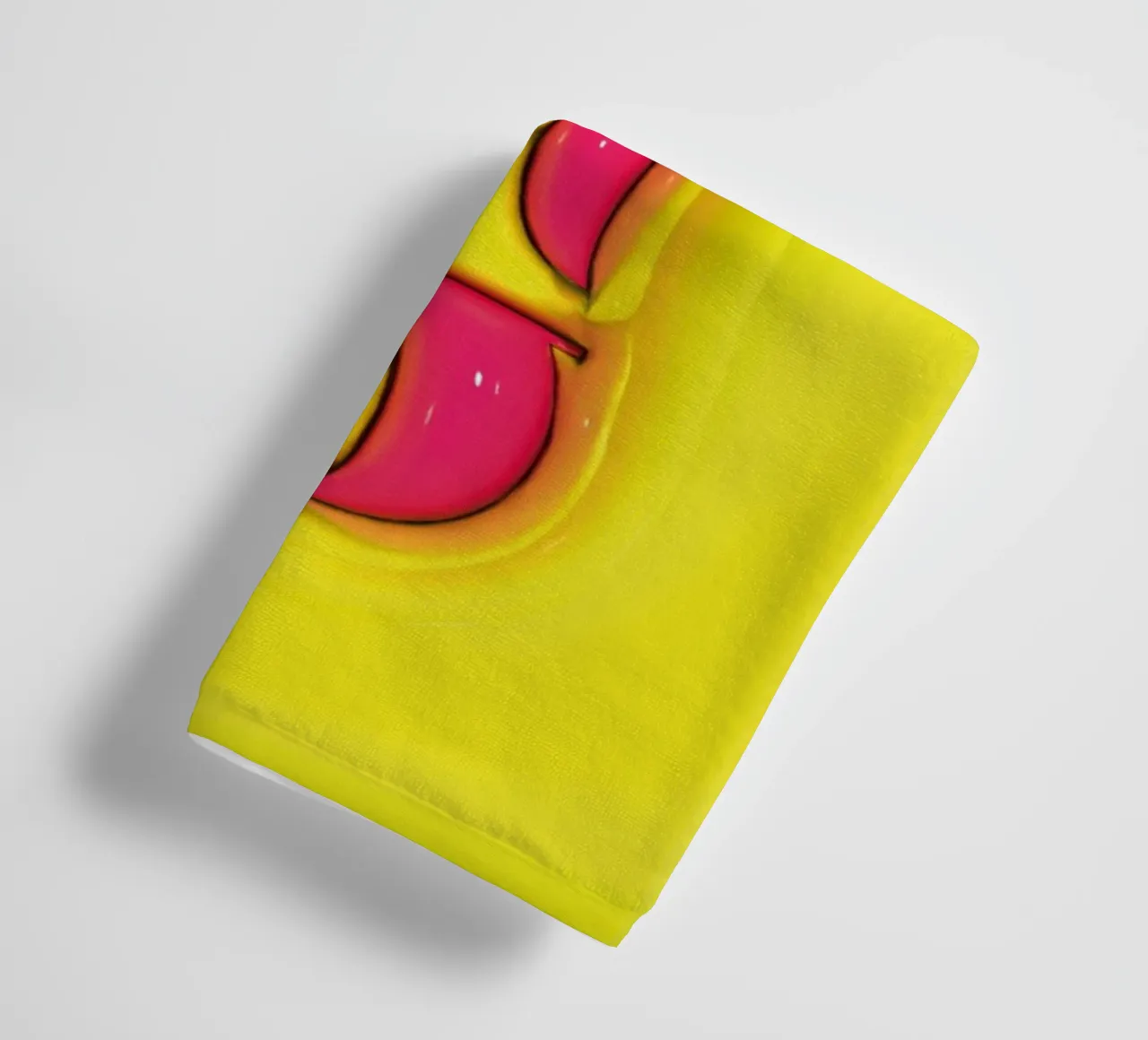 Bubblegum Gonflable Initiales G Vert serviette de bain de Malou-Studio
