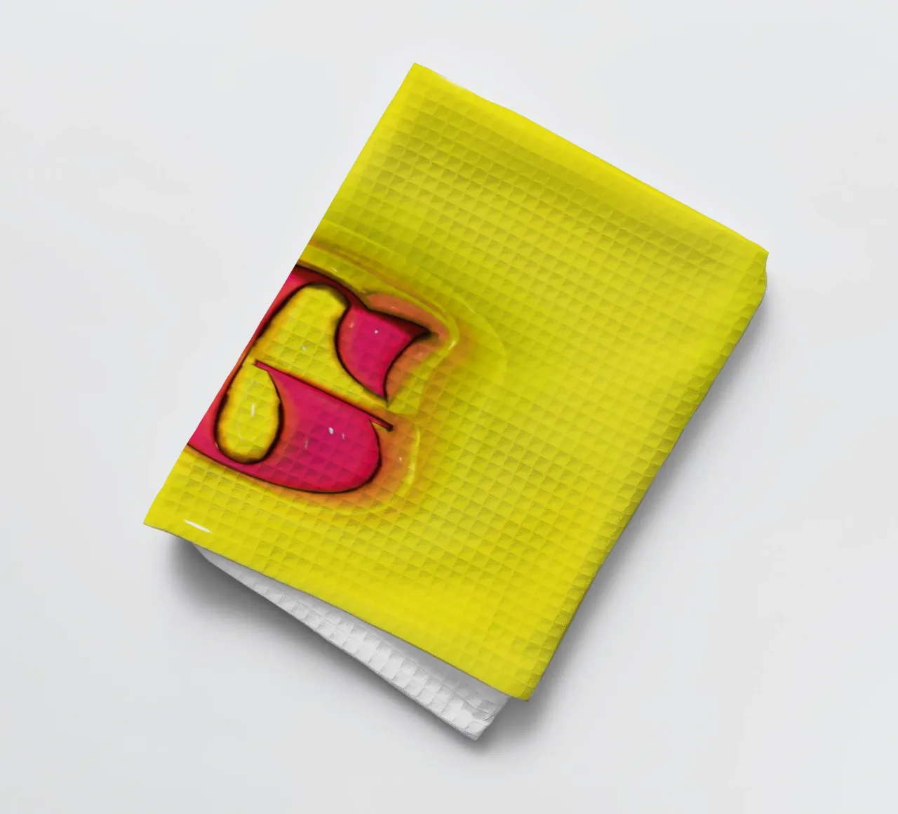 Bubblegum Gonflable Initiales G Vert torchon de Malou-Studio