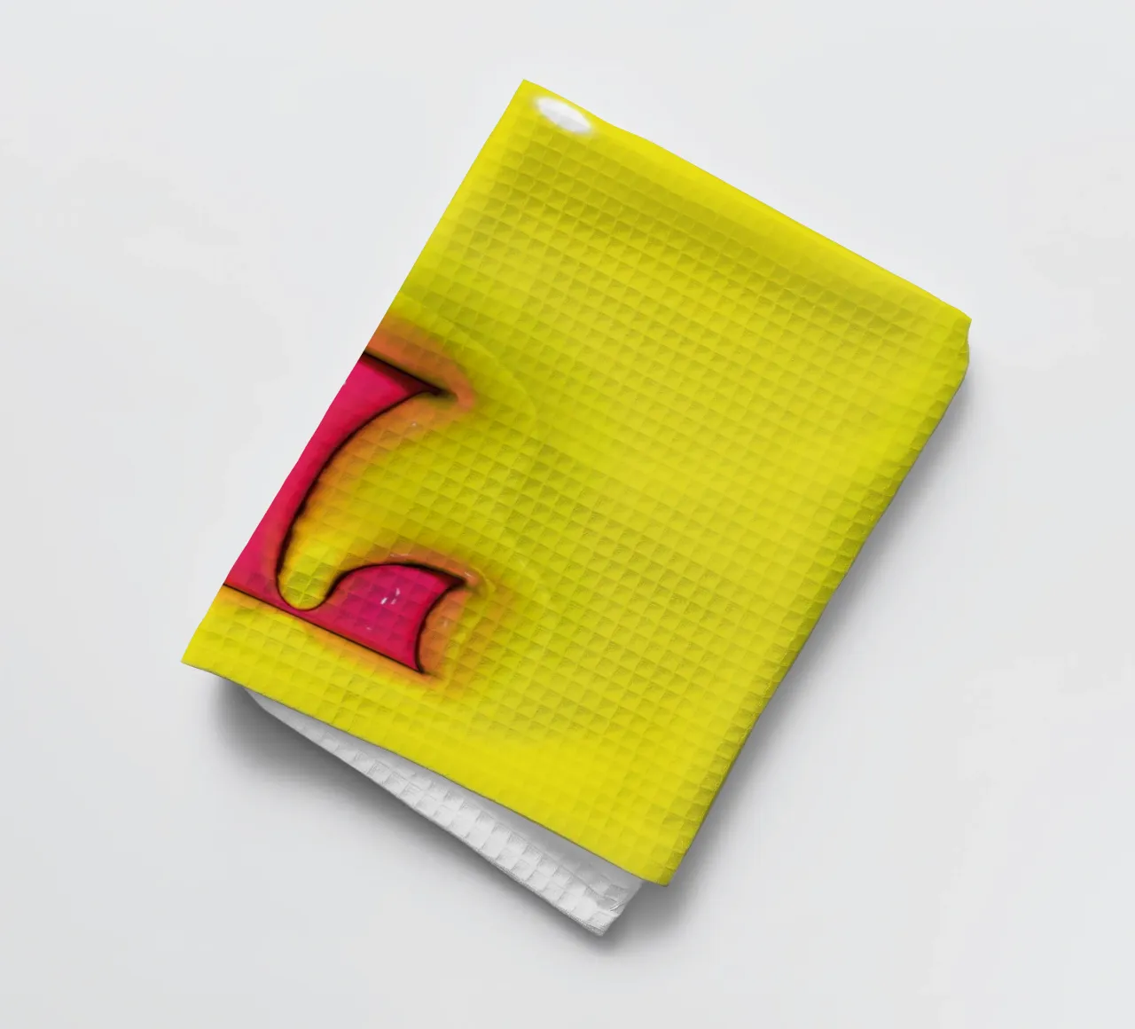 Bubblegum Gonflable Initiales L Vert torchon de Malou-Studio