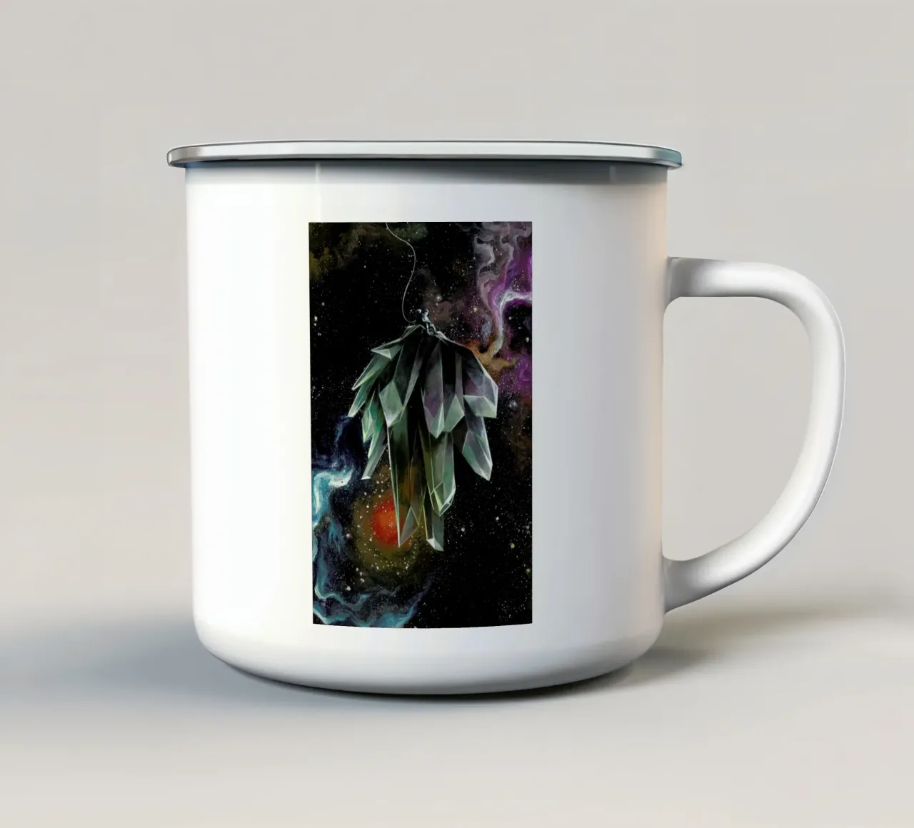 Astonement tazza in smalto da Jared Yamahata