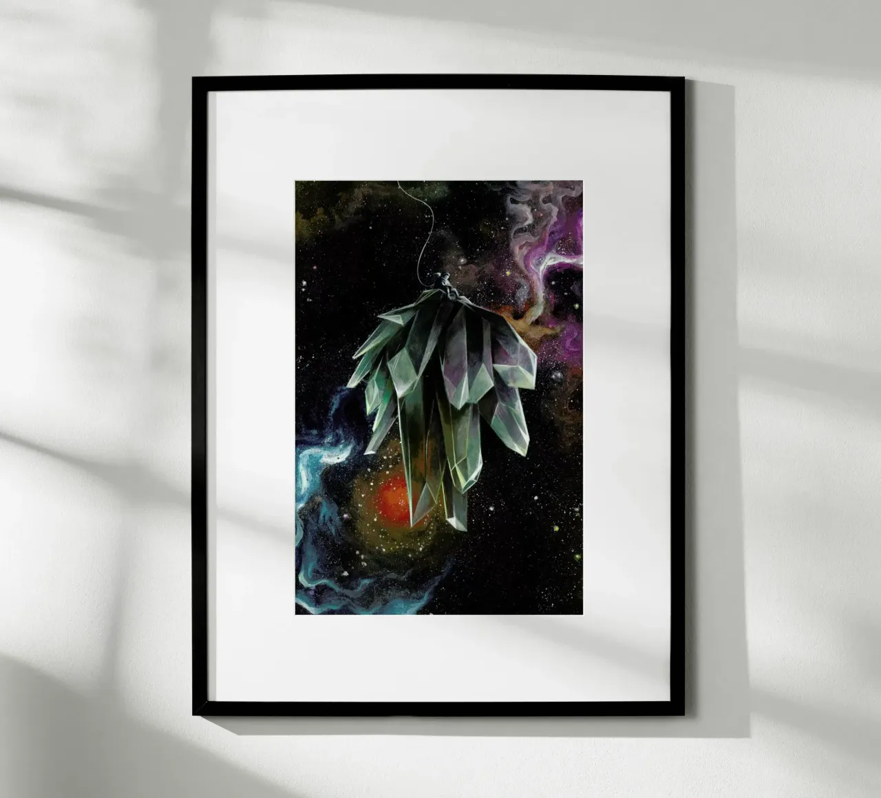 Astonement poster con telaio in plastica da Jared Yamahata