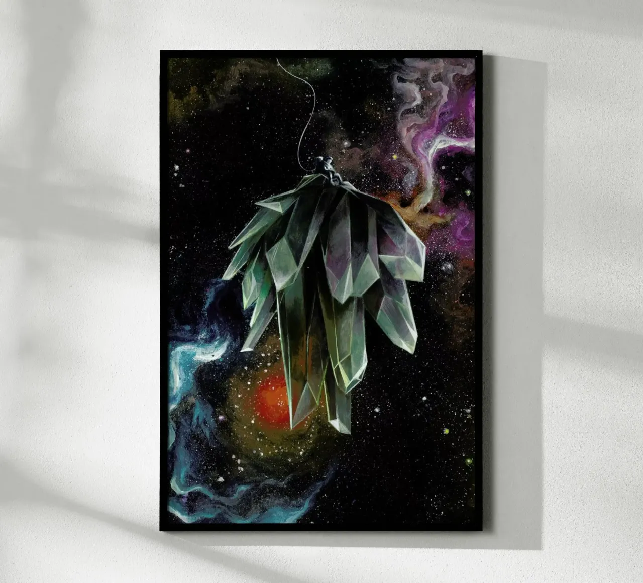 Astonement poster con telaio in plastica da Jared Yamahata