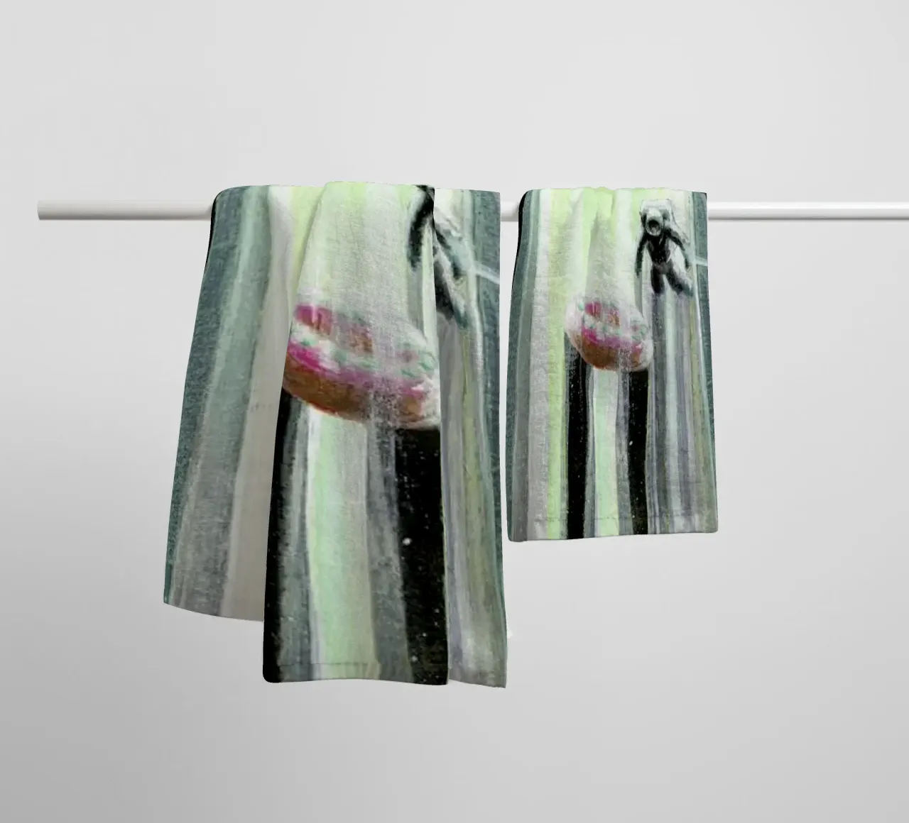 Donut Dimension asciugamano da bagno da Jared Yamahata