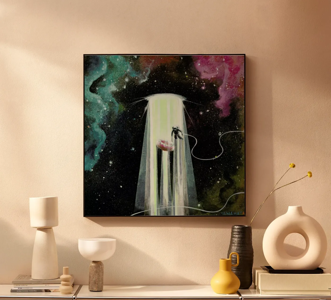 Donut Dimension Acryl-Glas von Jared Yamahata