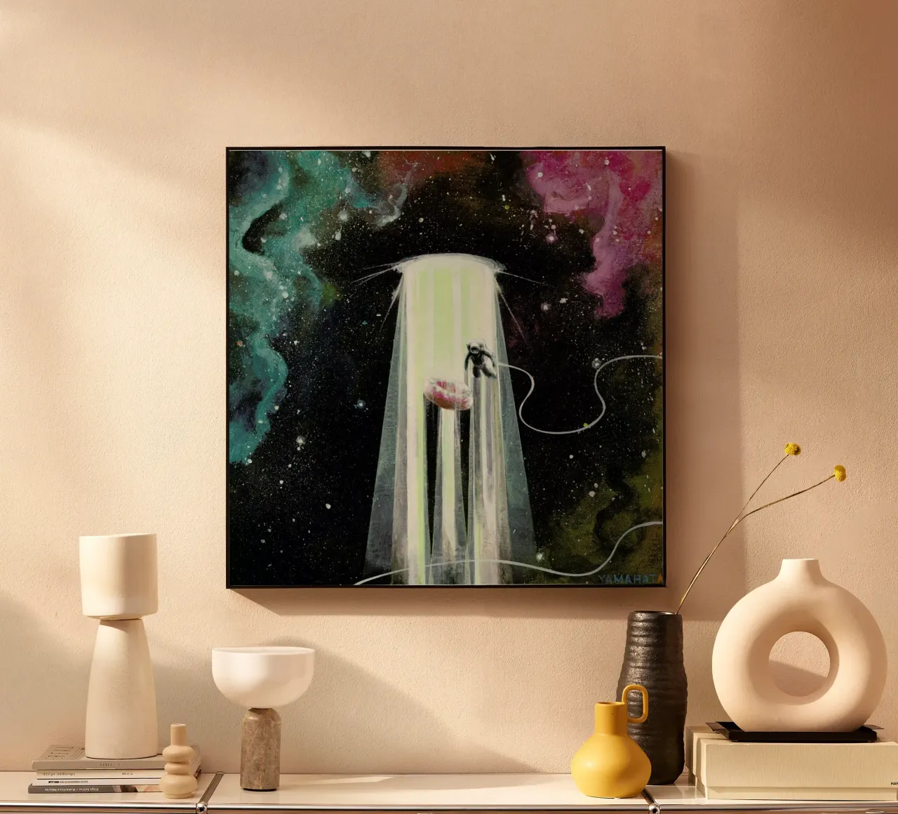 Donut Dimension plexiglass da Jared Yamahata